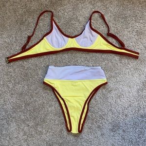Fletch high waisted bikini, worn twice, LIKE NEW